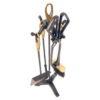 nabor-kaminnyj-d15011ak-4-predmeta-64sm-antichnaya-bronza-chernyj-na-podstavke